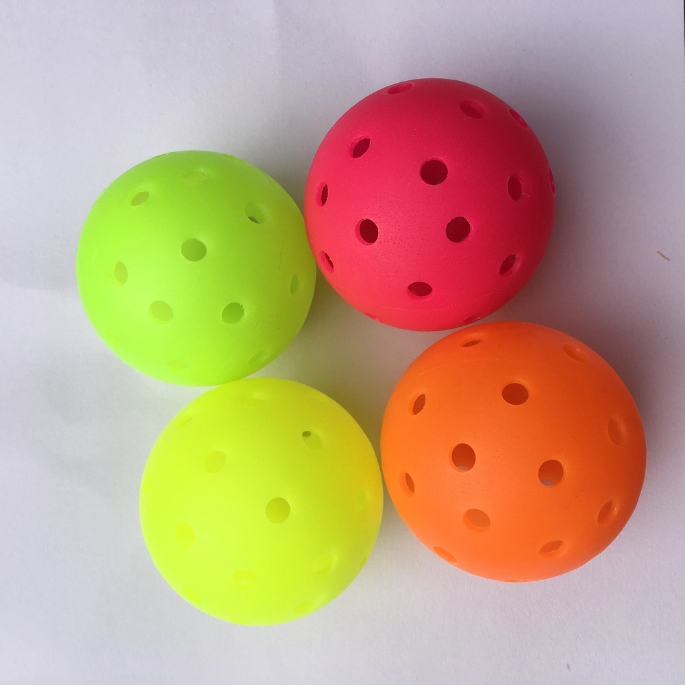 Precision 40-Hole Outdoor Pickleball Balls Bulk